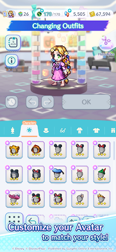 Disney Pixel RPG