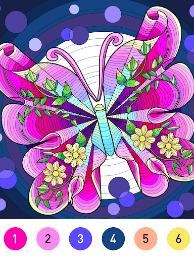 Mandala Color by Number Book