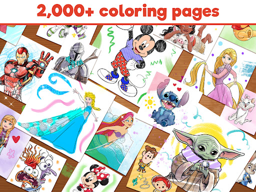 Disney Coloring World