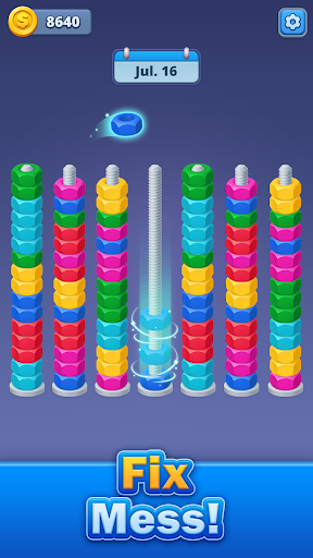 Nuts Factory: Sort Puzzle