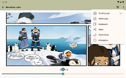 Comic Book Reader (cbz/cbr)