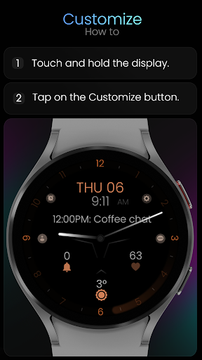 Minimal Black v30 Watch Face
