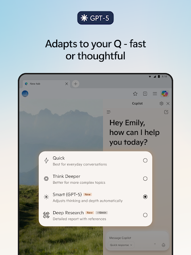 Microsoft Edge: AI browser