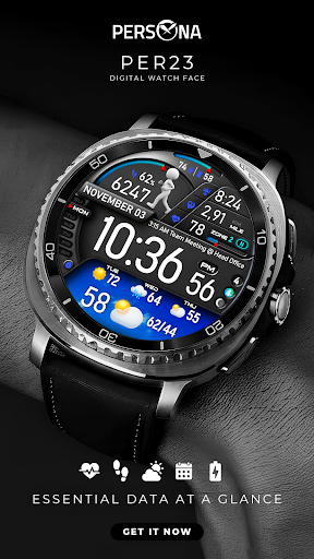 PER23 Digital Watch Face