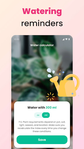 PlantIn Plant Identifier, Care