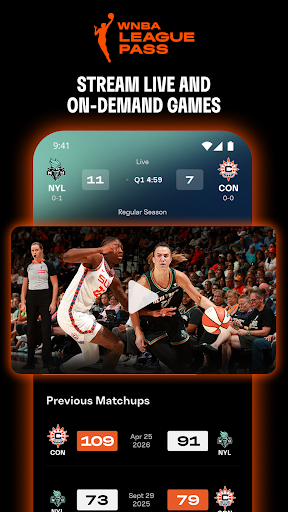 WNBA - Live Games & Scores