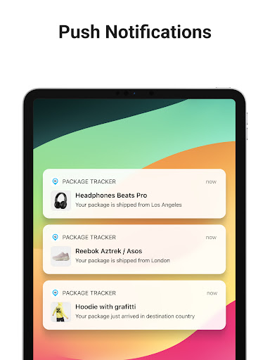 Package Tracker - pkge Mobile