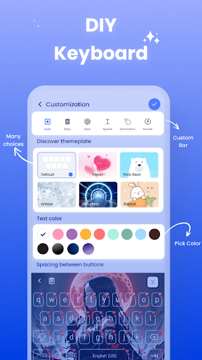 Keyboard Font & Keyboard Theme