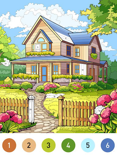Country Farm Coloring Book