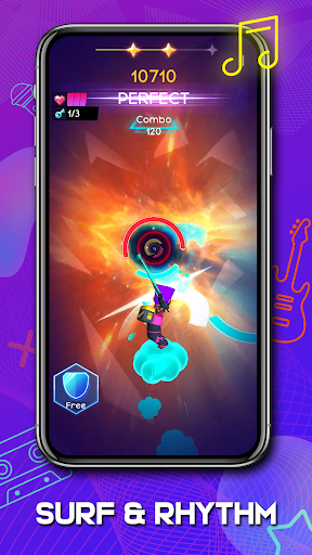 Cyber Surfer : Rhythm Odyssey