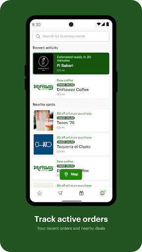 Clover: Perks and Order Ahead