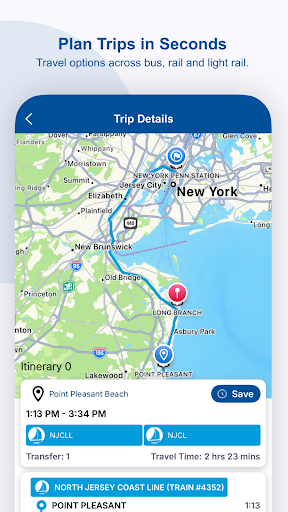 NJ TRANSIT Mobile App