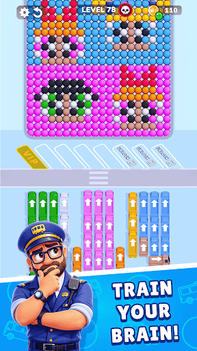 Bubble Bus: Parking Jam Puzzle