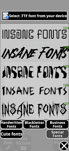 xCanvas — Tattoo Font Designer