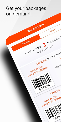 Parcel Pending