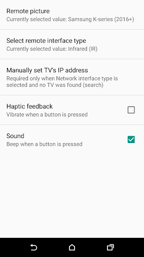 TV (Samsung) Remote Control