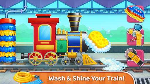 Train Station Game for Kids