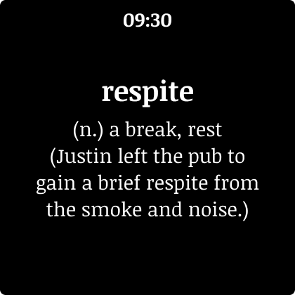 Vocabulary - Learn words daily