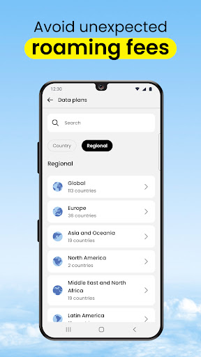 Saily: eSIM + phone number