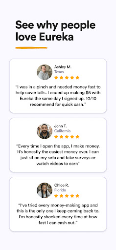 Eureka: Earn money for surveys