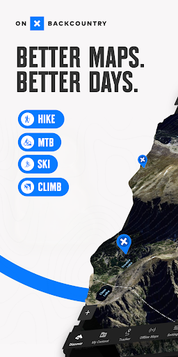 onX Backcountry Trail Maps GPS