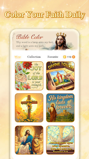 Bible Color Paint By Number