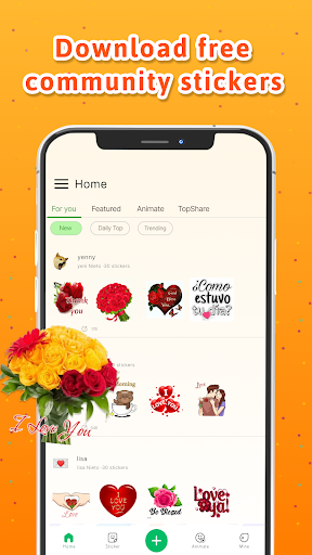 Personal stickers StickerMaker
