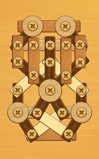 Screw Puzzle: Wood Nut & Bolt™