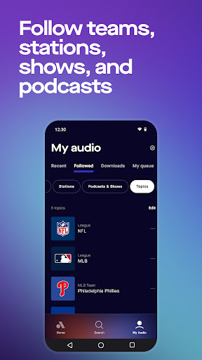 Audacy: Radio & Sports Talk