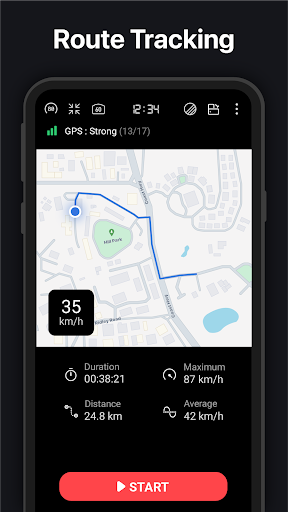 GPS Speedometer : Odometer HUD