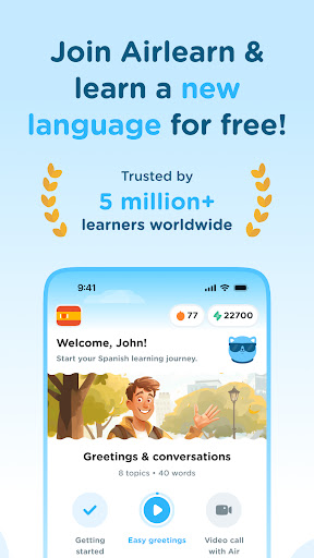 Airlearn - Language Learning