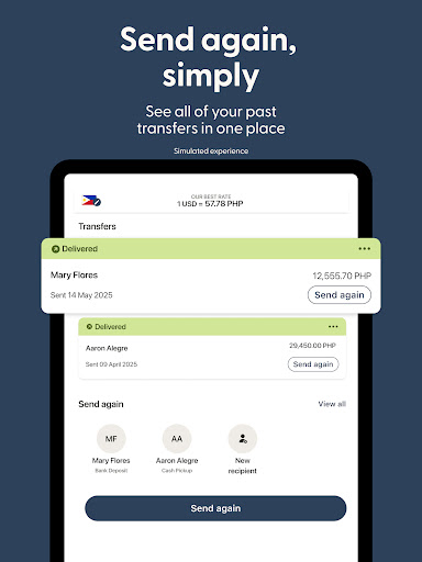 Remitly: Transfer money abroad