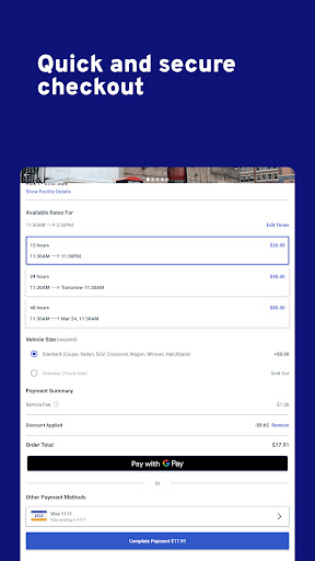 ParkWhiz -- Parking App