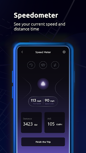 Maps All in One, Speedometer