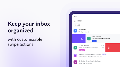 Proton Mail: Encrypted Email