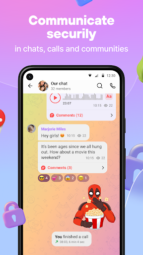 Online chat, calls - Gem Space