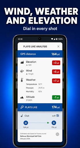 Golf Pad: Golf GPS & Scorecard