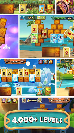 Tiki Solitaire TriPeaks
