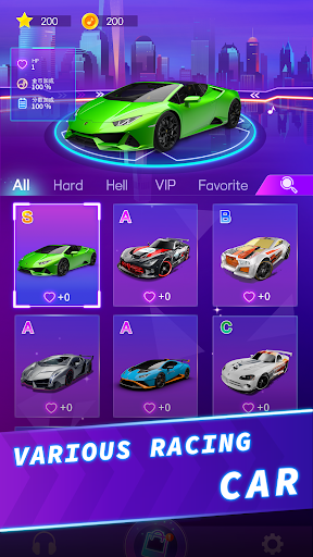 Magic Beat Racing music game