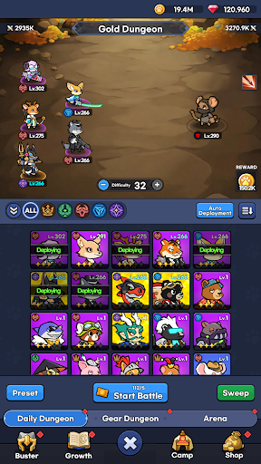 Animal Busters : Idle RPG