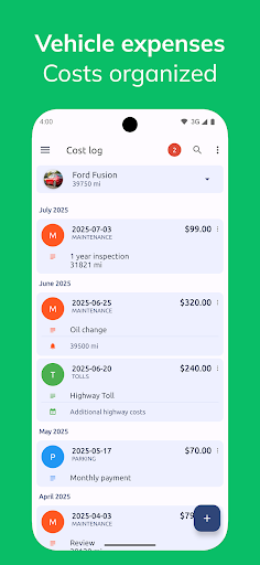 Fuelio: gas log & gas prices