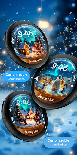 ReS56 - Christmas Snow Globe