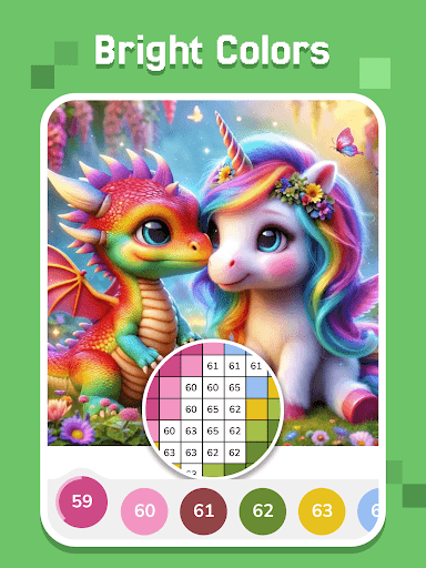 Pixel Coloring-Color by number