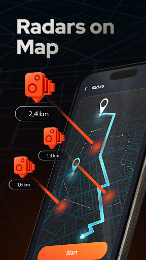 Radar, GPS & Speedometer
