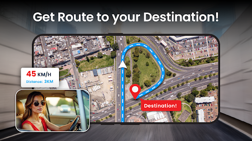 GPS Navigation Live Map Road
