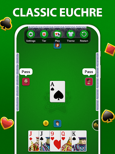 Euchre - Card Game Offline