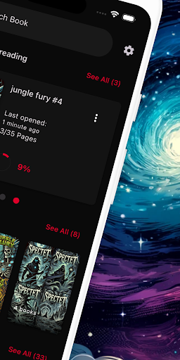 Comic Reader CBR, CBZ & PDF