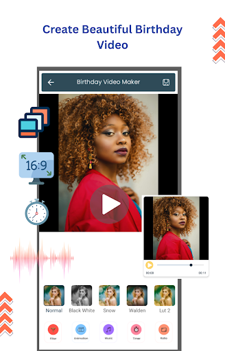Birthday video maker
