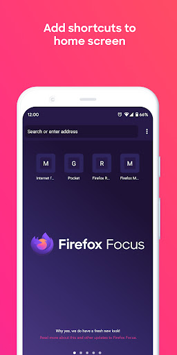 Firefox Focus: No Fuss Browser
