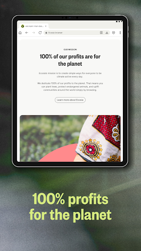 Ecosia: Search to plant trees